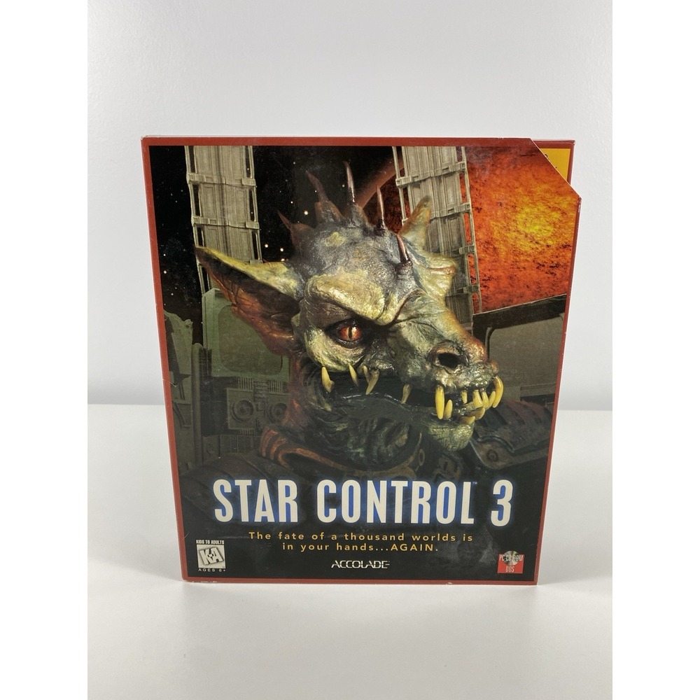 Star Control 3 ~ by Accolade 1996‎ ~ PC/CD Rom ~ BIG BOX ~ CIB